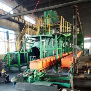 Mesin Penembak Inti Shell Pengecoran