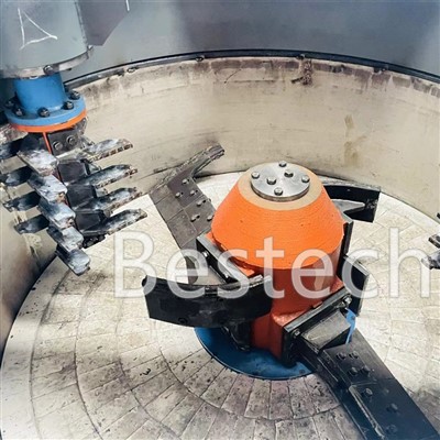 Mixer Pasir Rotor Efisiensi GS Kinerja Tinggi